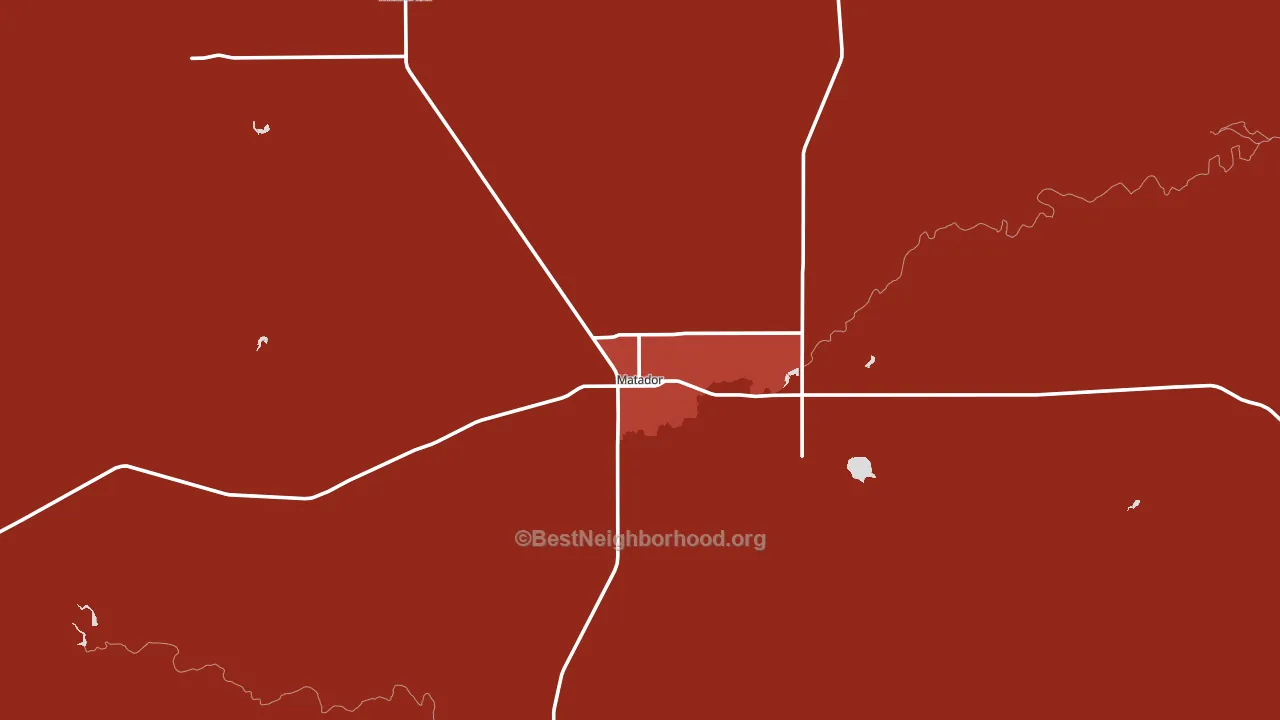 79244, TX block-group political-lean map