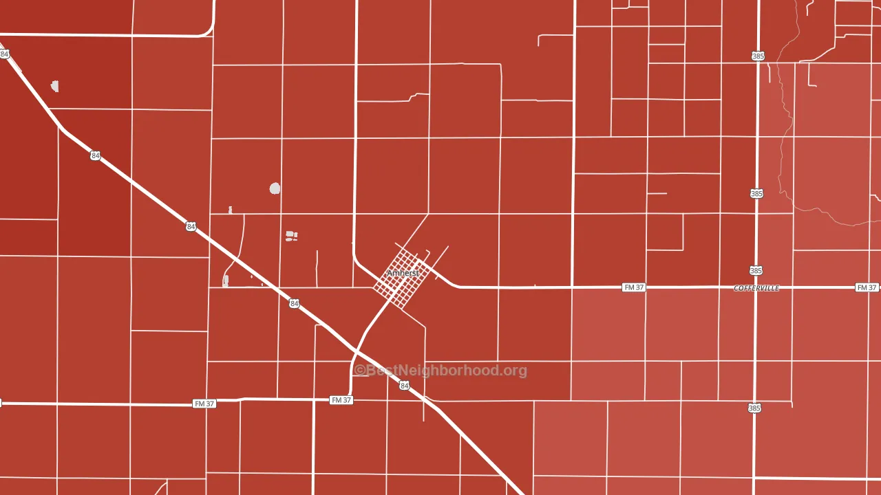 79312, TX block-group political-lean map