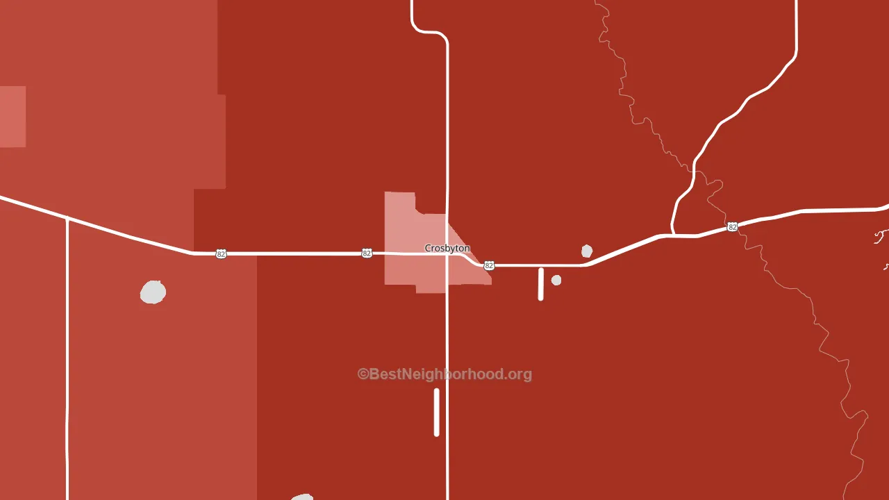 79322, TX block-group political-lean map