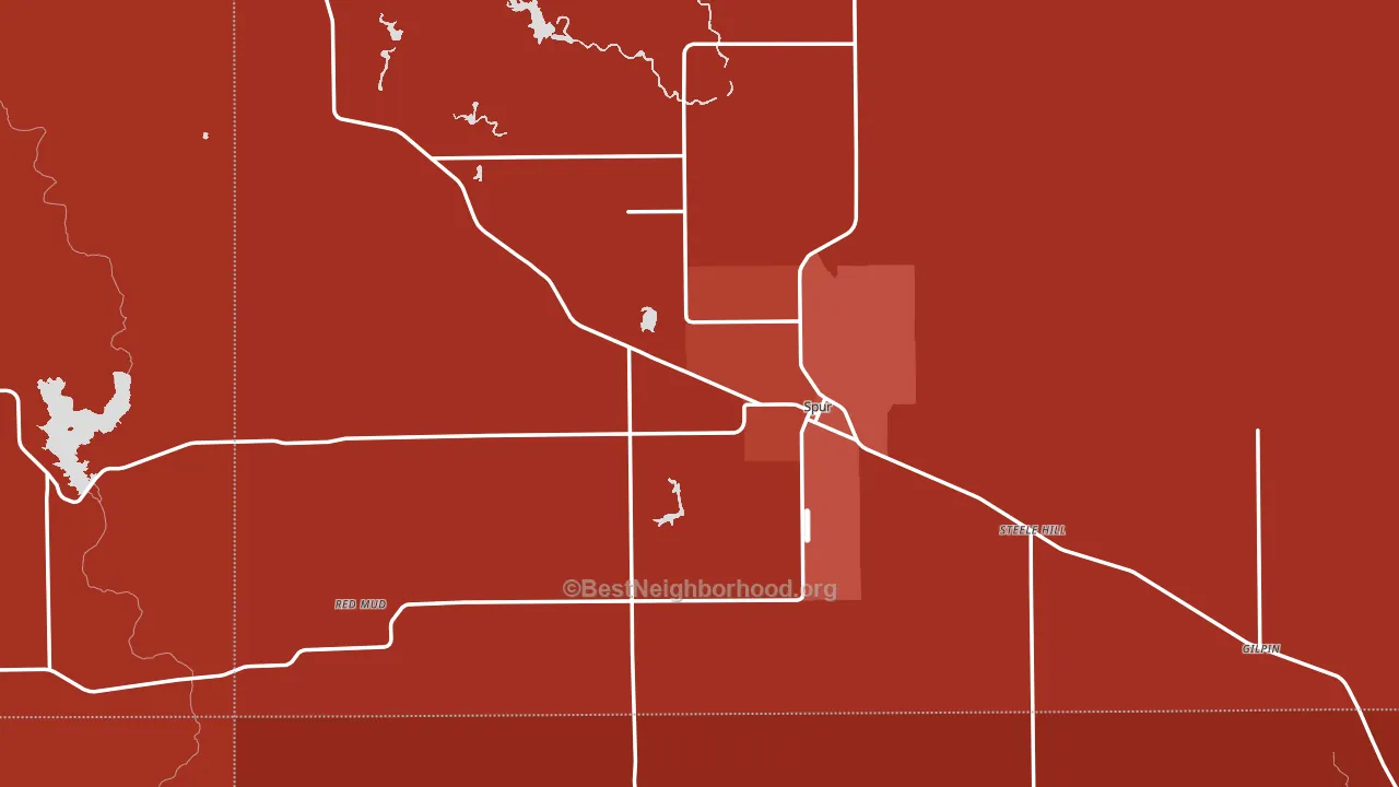 79370, TX block-group political-lean map