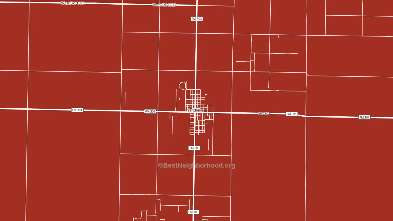 79372, TX block-group political-lean map