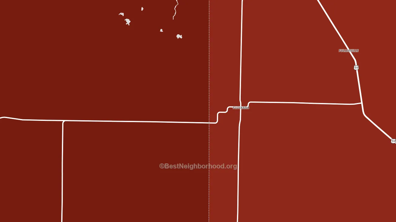 79517, TX block-group political-lean map