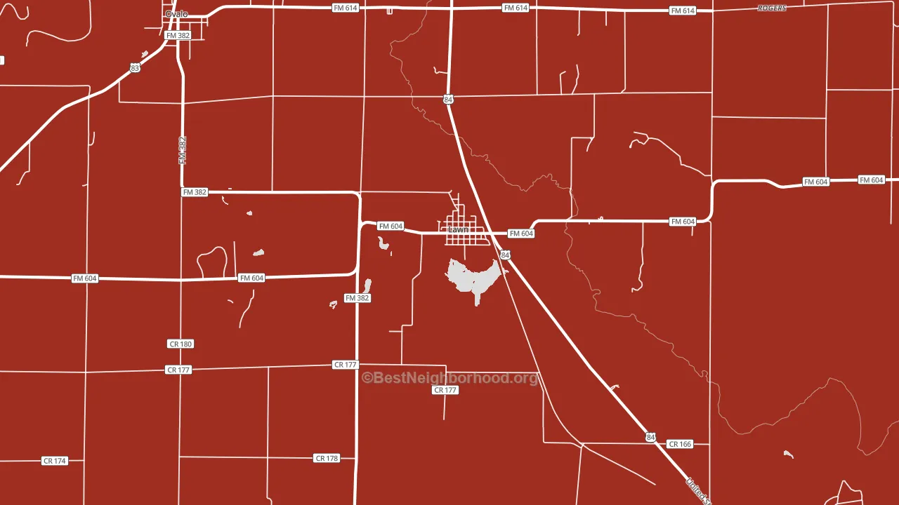 79530, TX block-group political-lean map