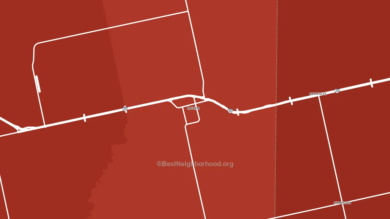 79532, TX block-group political-lean map