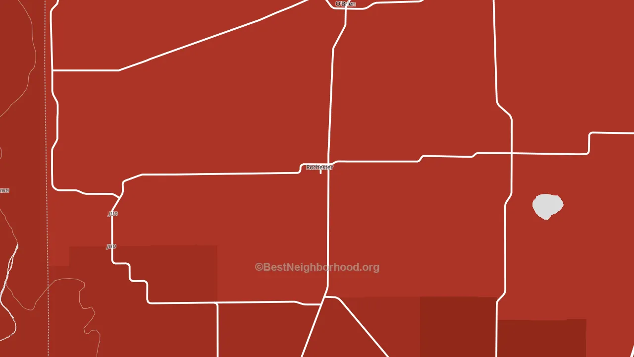 79544, TX block-group political-lean map