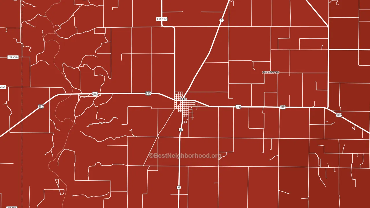 79547, TX block-group political-lean map