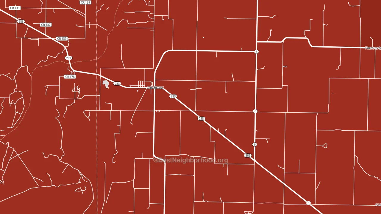 79548, TX block-group political-lean map