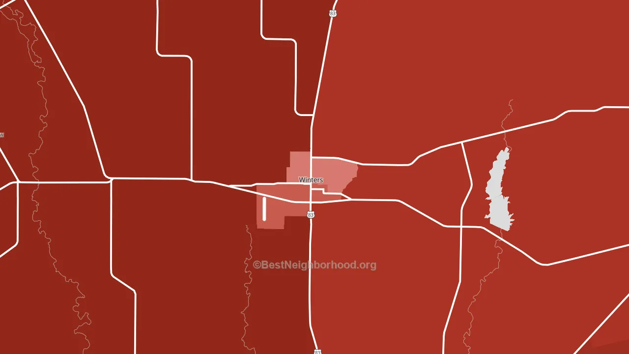 79567, TX block-group political-lean map