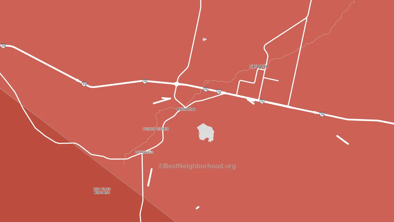 79718, TX block-group political-lean map