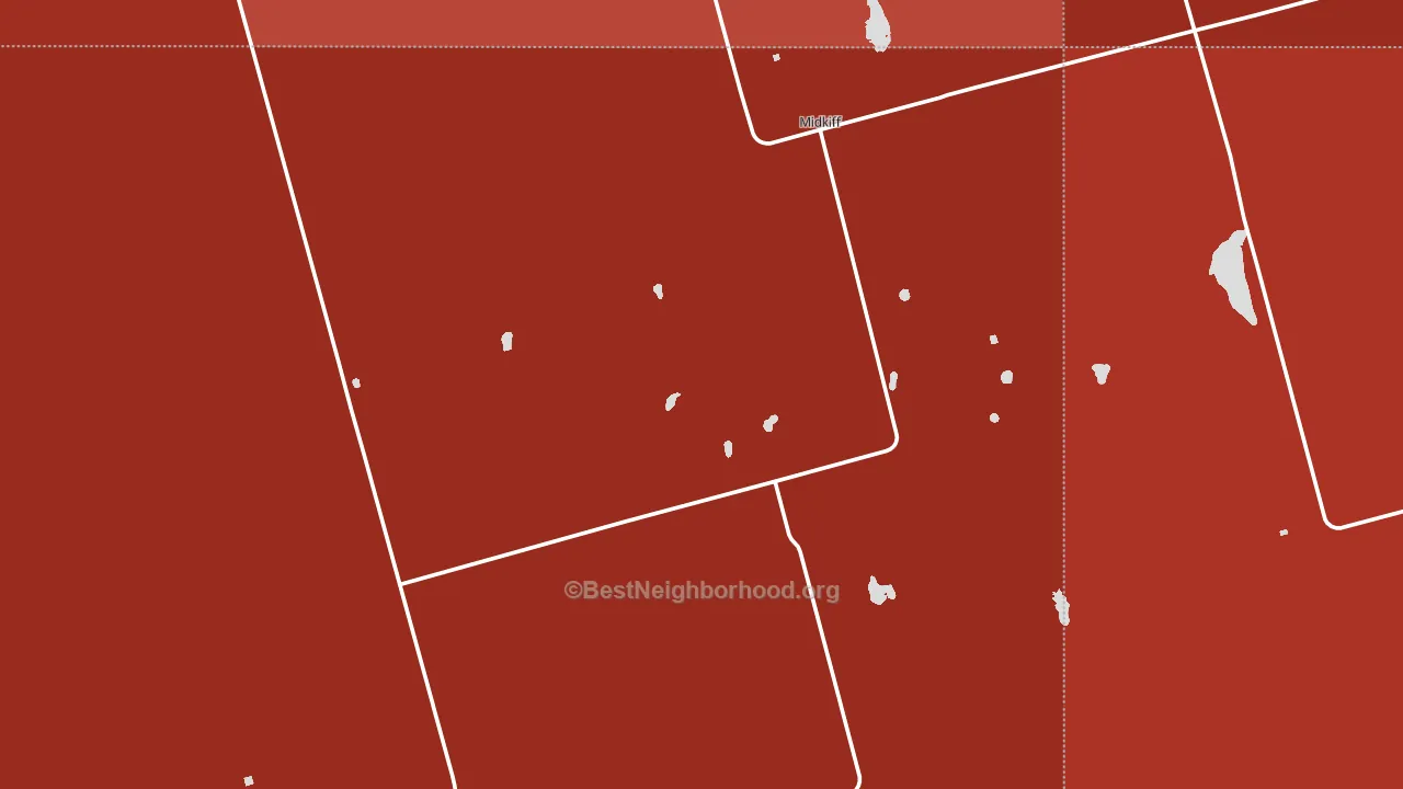 79755, TX block-group political-lean map