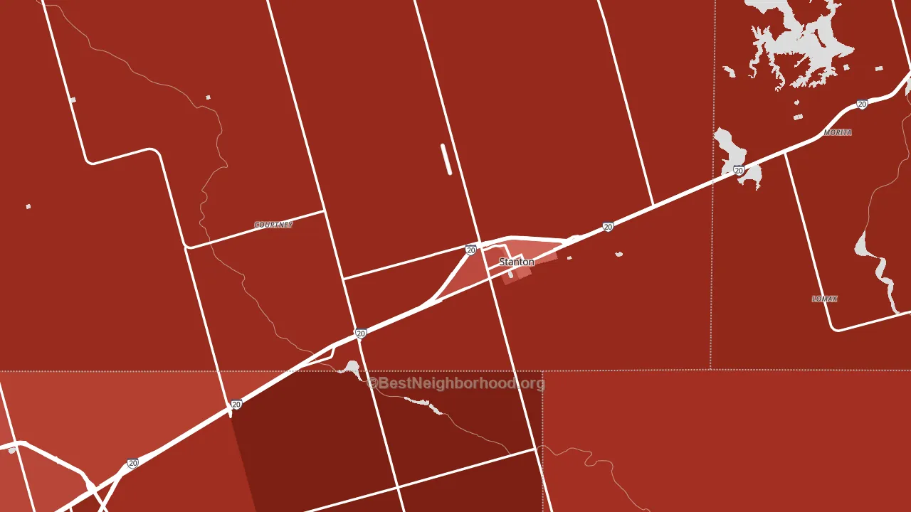 79782, TX block-group political-lean map