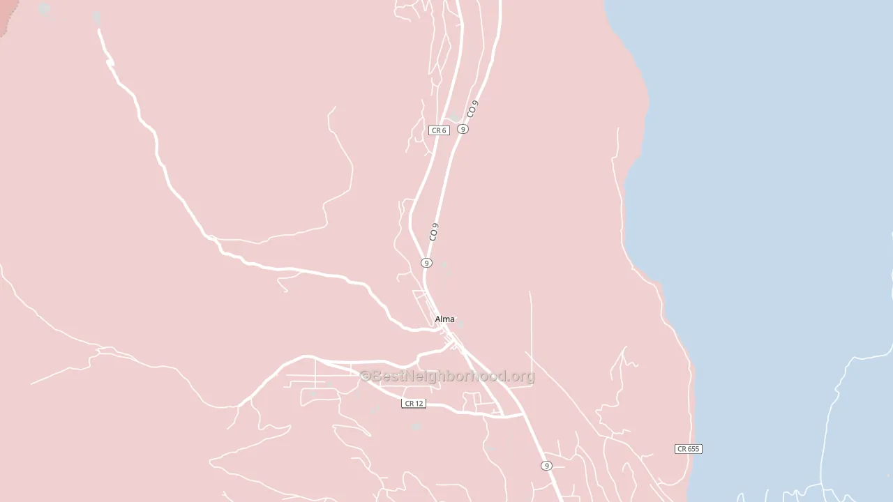 80420, CO block-group political-lean map