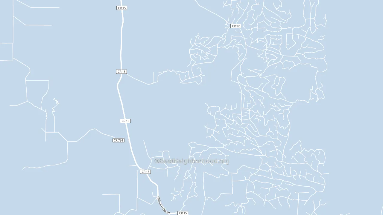 80432, CO block-group political-lean map
