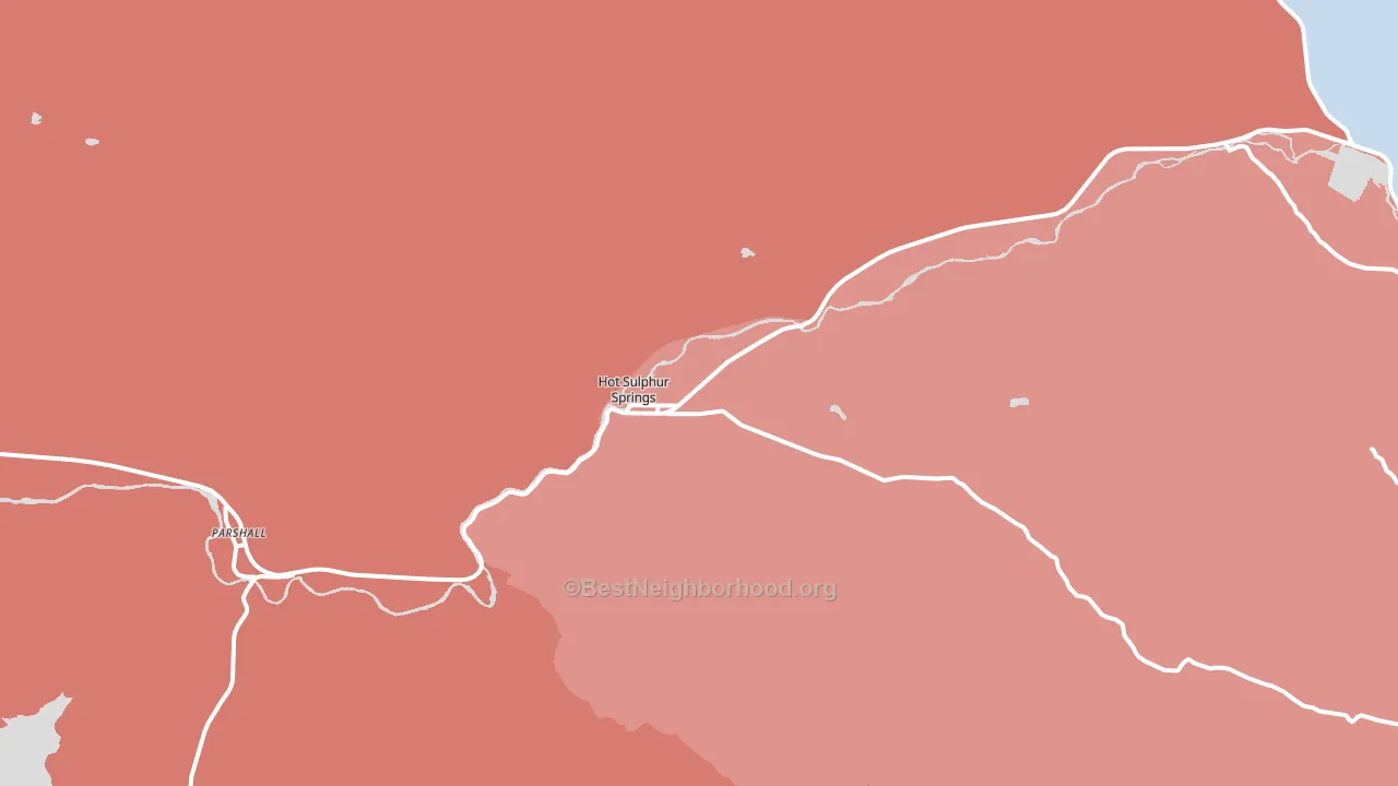 80451, CO block-group political-lean map