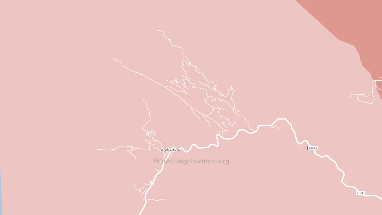 80532, CO block-group political-lean map