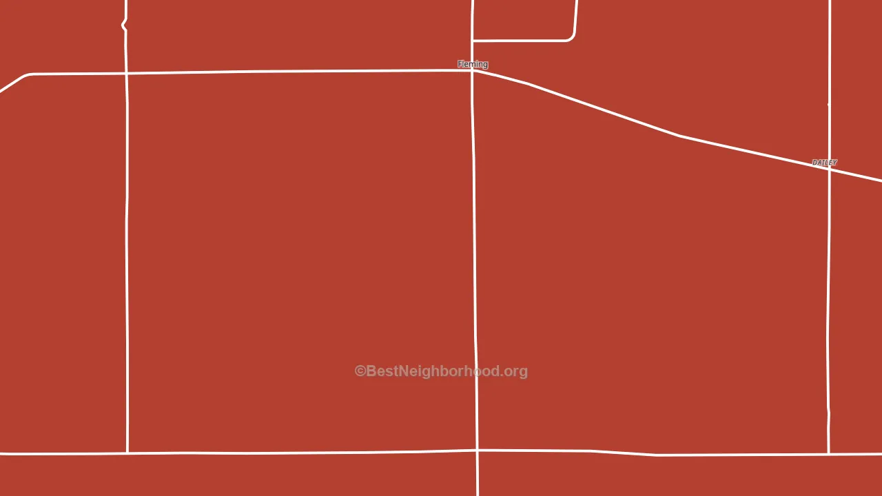 80728, CO block-group political-lean map