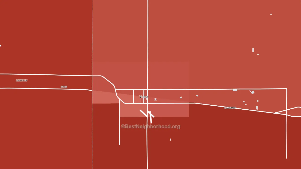 80759, CO block-group political-lean map
