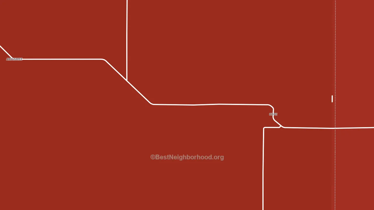 80812, CO block-group political-lean map