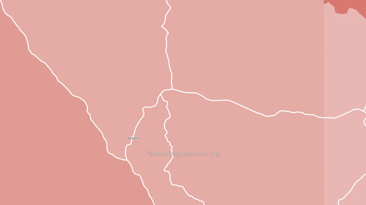 80820, CO block-group political-lean map