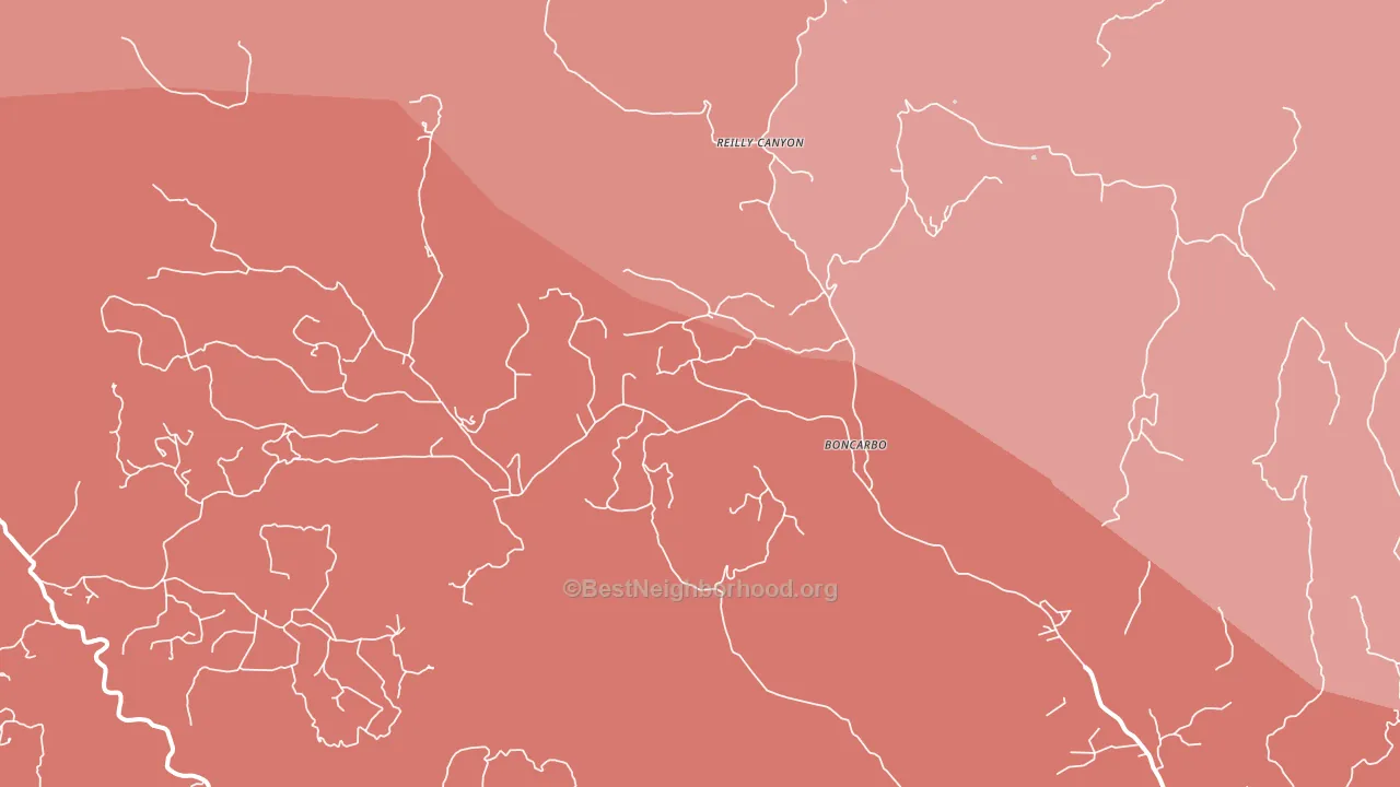 81024, CO block-group political-lean map