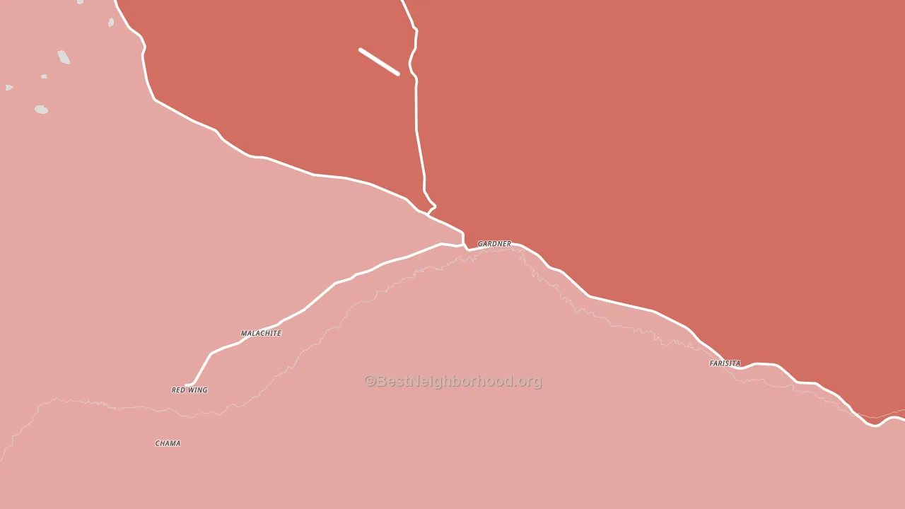 81040, CO block-group political-lean map