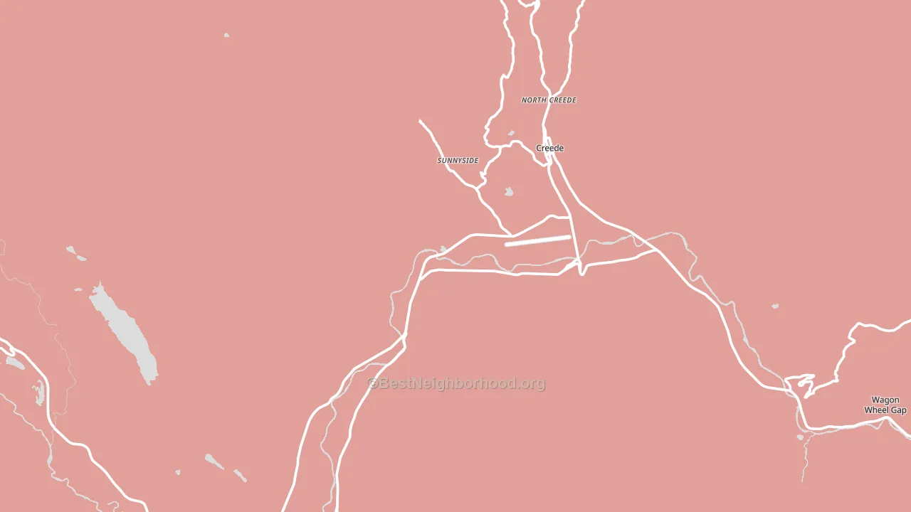 81130, CO block-group political-lean map