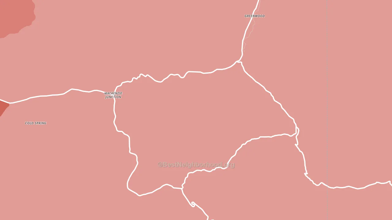 81253, CO block-group political-lean map