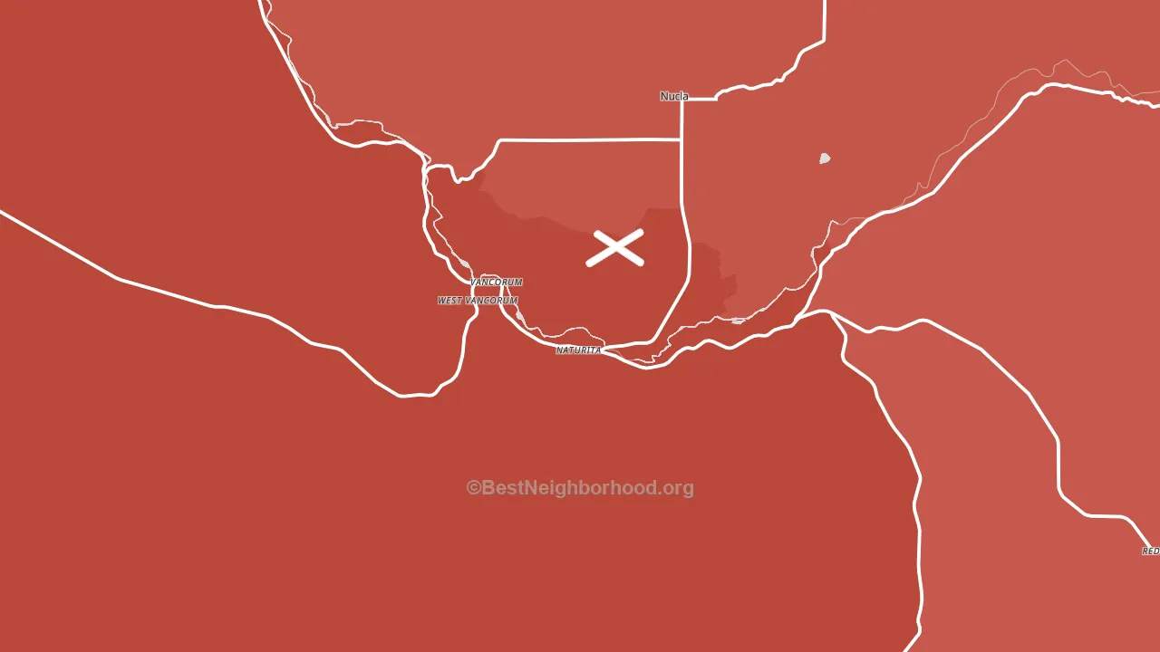 81422, CO block-group political-lean map