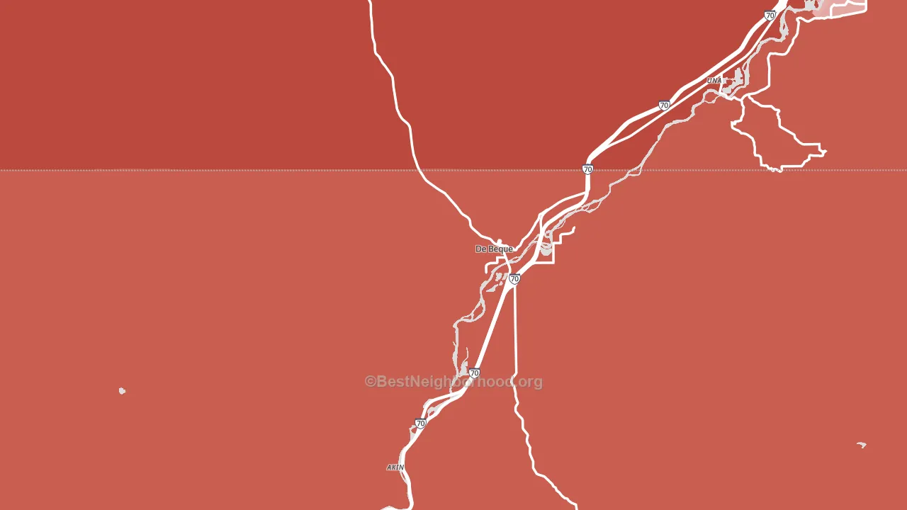 81630, CO block-group political-lean map