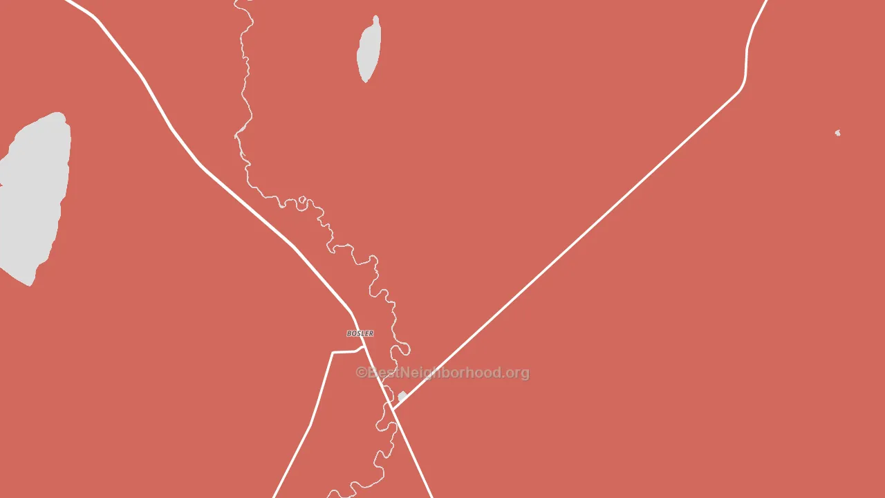 82051, WY block-group political-lean map