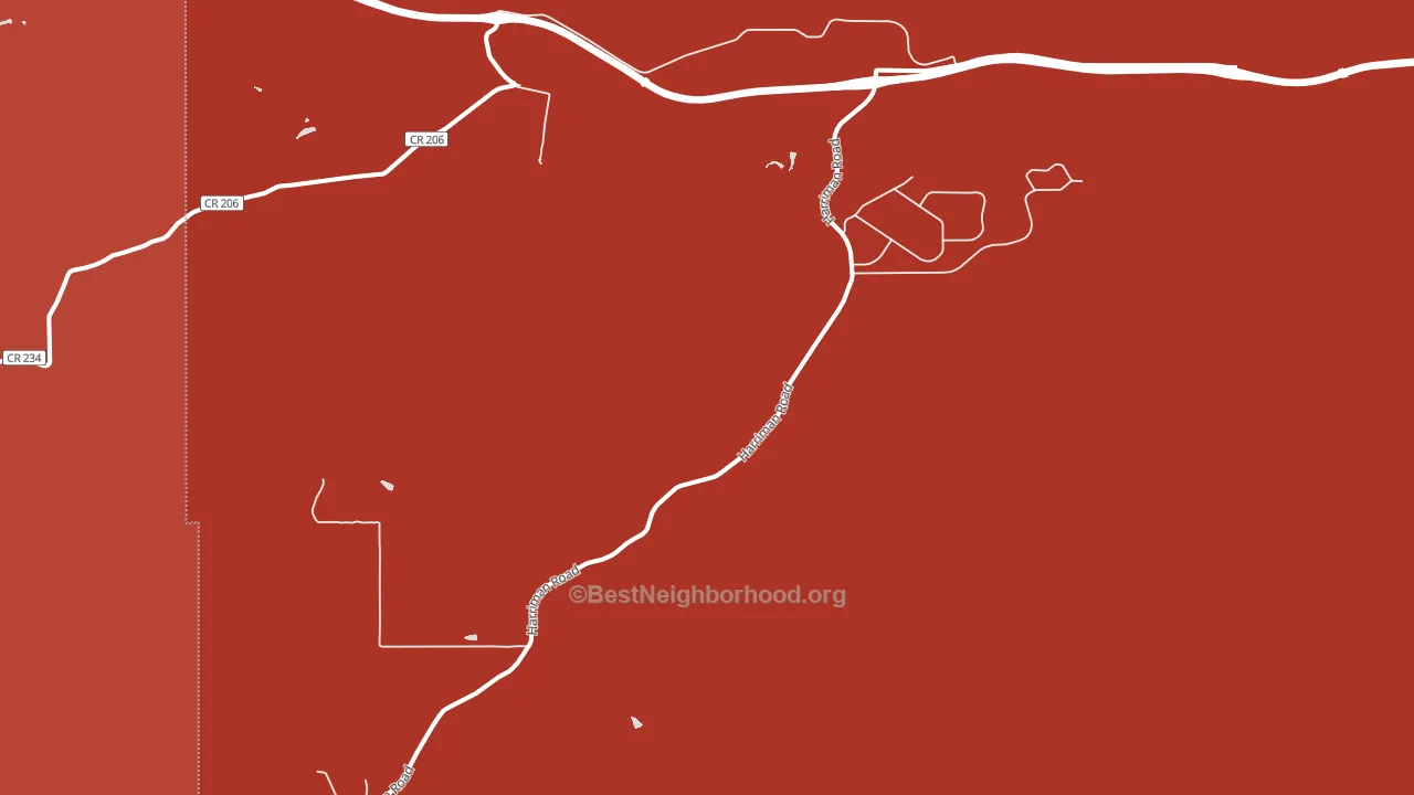 82059, WY block-group political-lean map