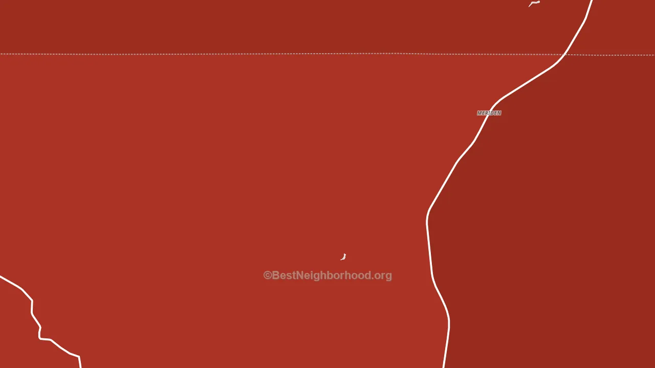 82081, WY block-group political-lean map