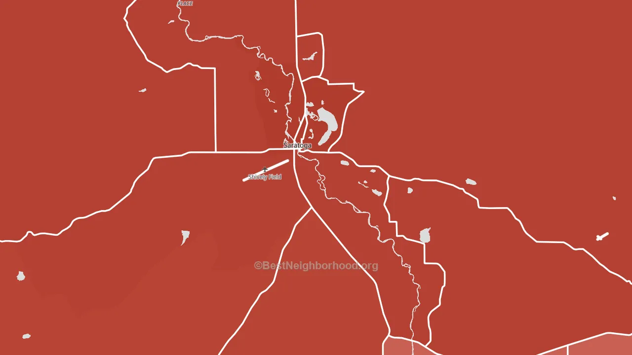 82331, WY block-group political-lean map