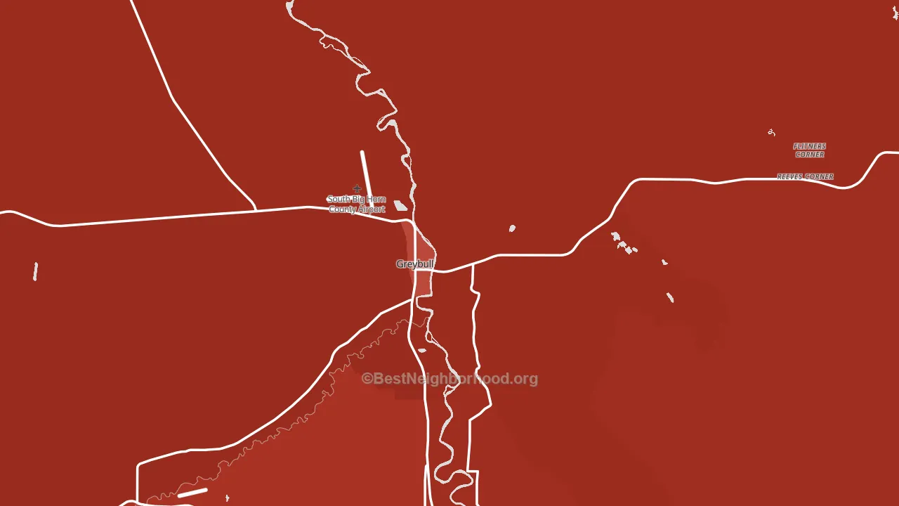 82426, WY block-group political-lean map