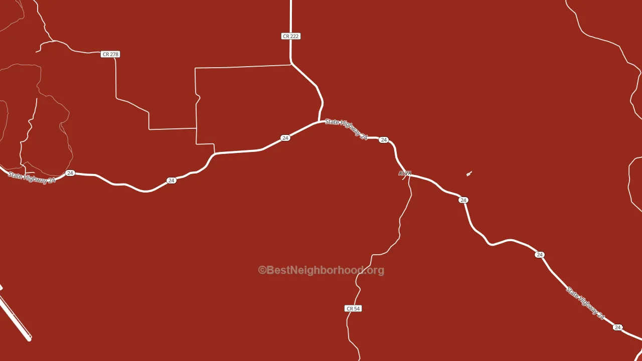 82711, WY block-group political-lean map