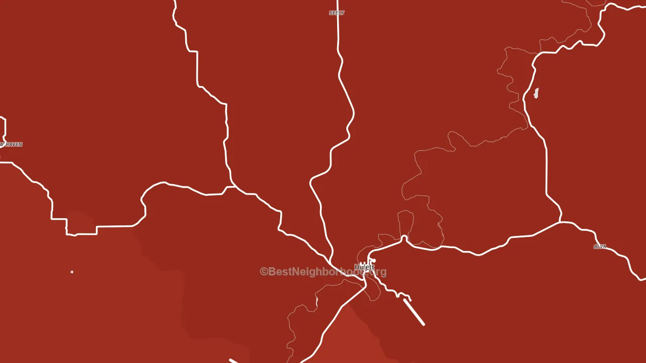 82720, WY block-group political-lean map