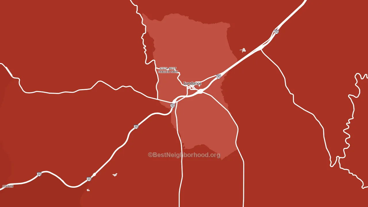 82729, WY block-group political-lean map