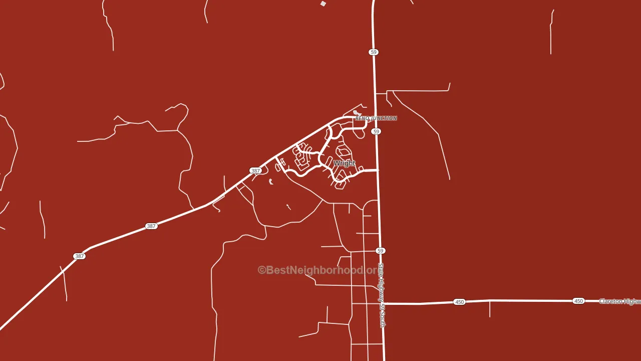 82732, WY block-group political-lean map