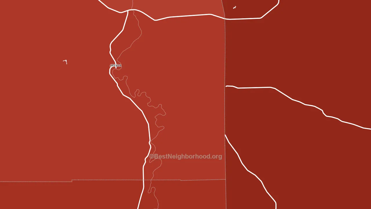 82831, WY block-group political-lean map