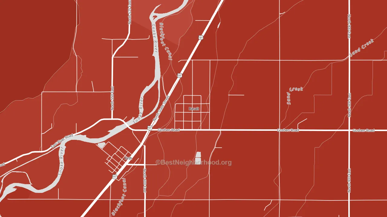 83218, ID block-group political-lean map