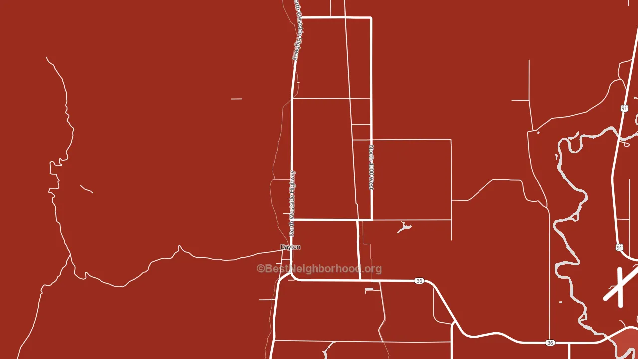 83232, ID block-group political-lean map