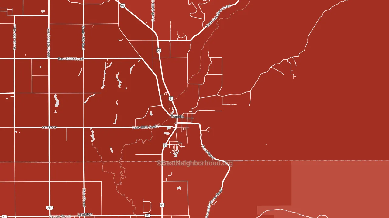 83237, ID block-group political-lean map