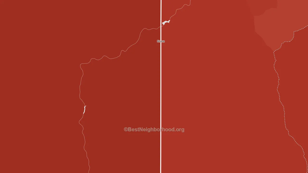 83241, ID block-group political-lean map