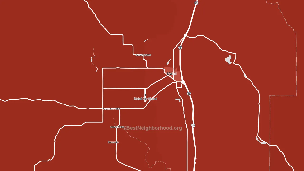 83252, ID block-group political-lean map