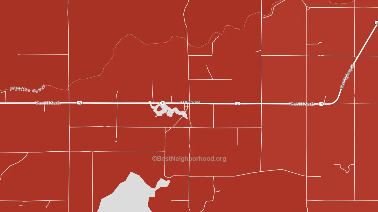 83277, ID block-group political-lean map