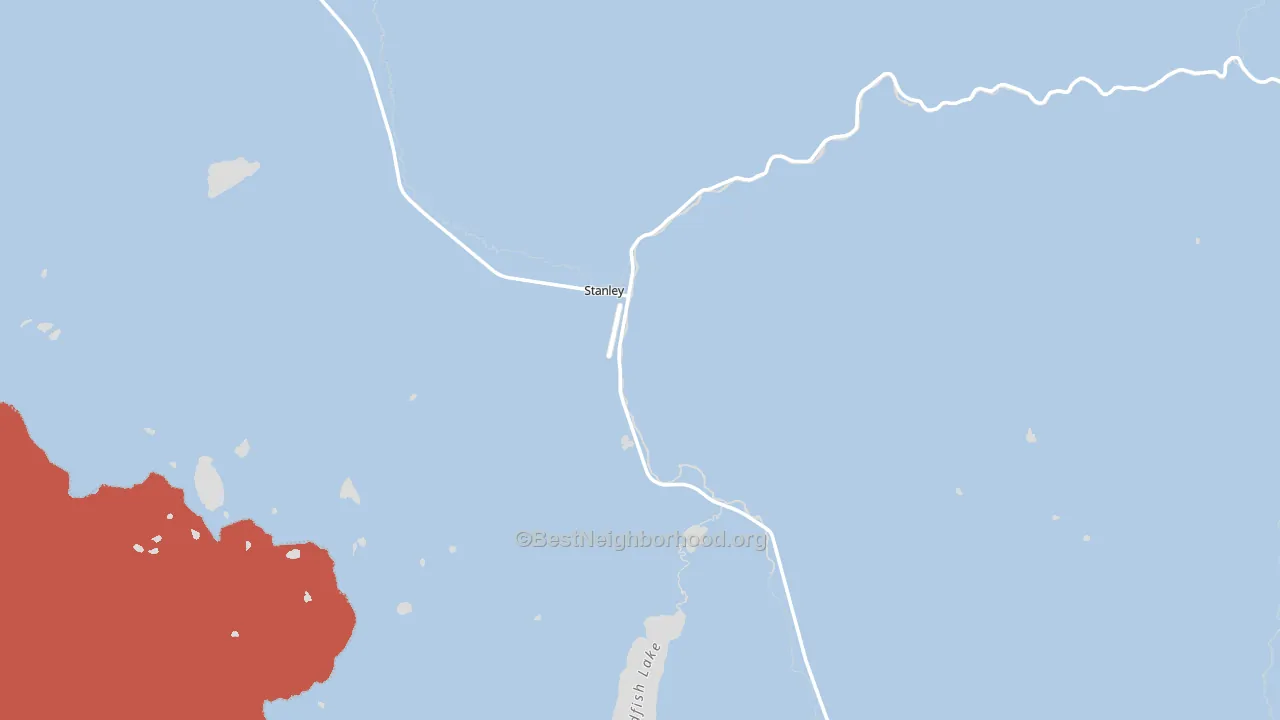 83278, ID block-group political-lean map