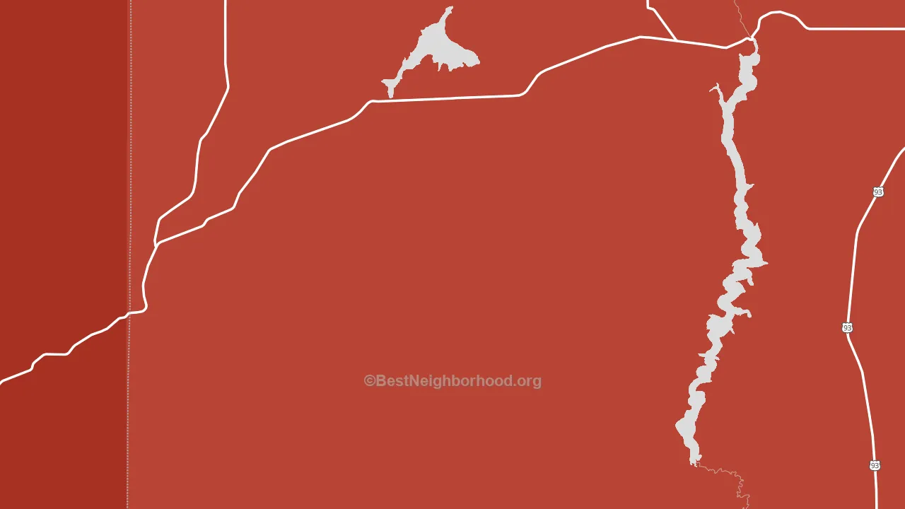 83302, ID block-group political-lean map