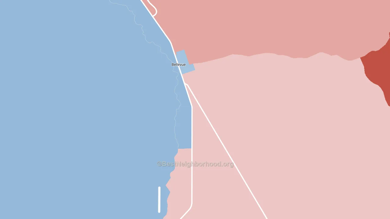 83313, ID block-group political-lean map