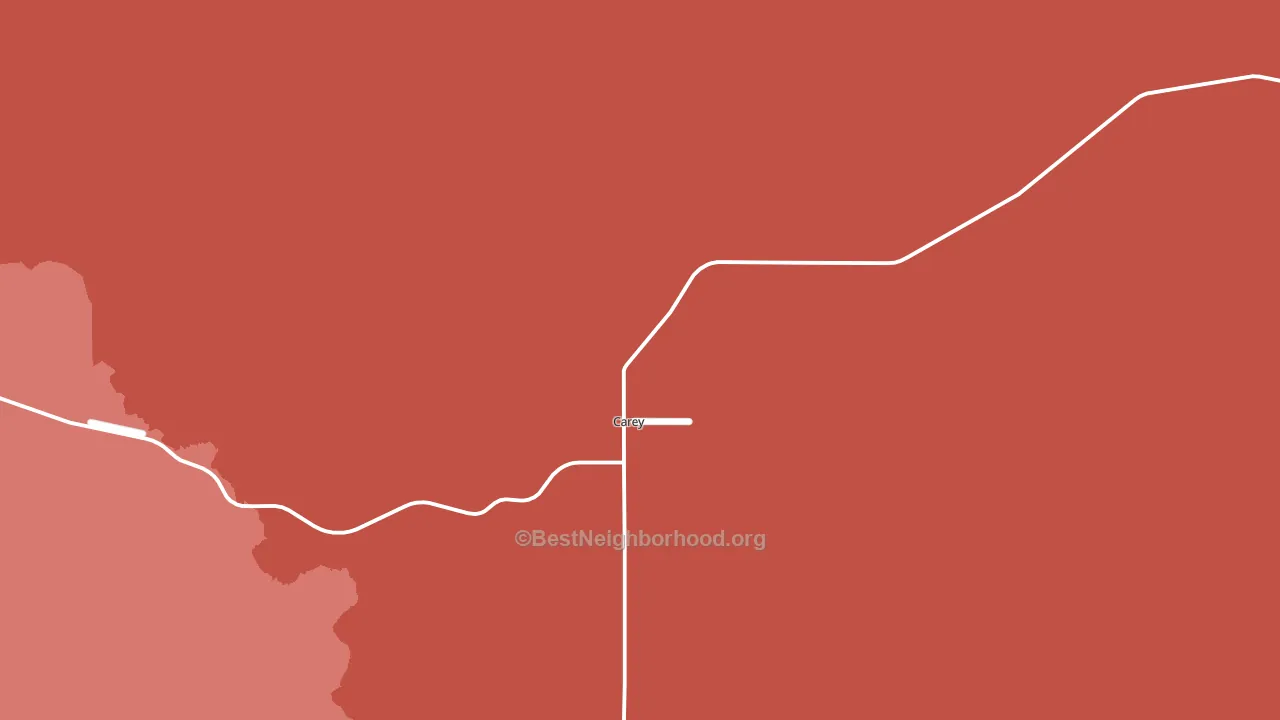 83320, ID block-group political-lean map