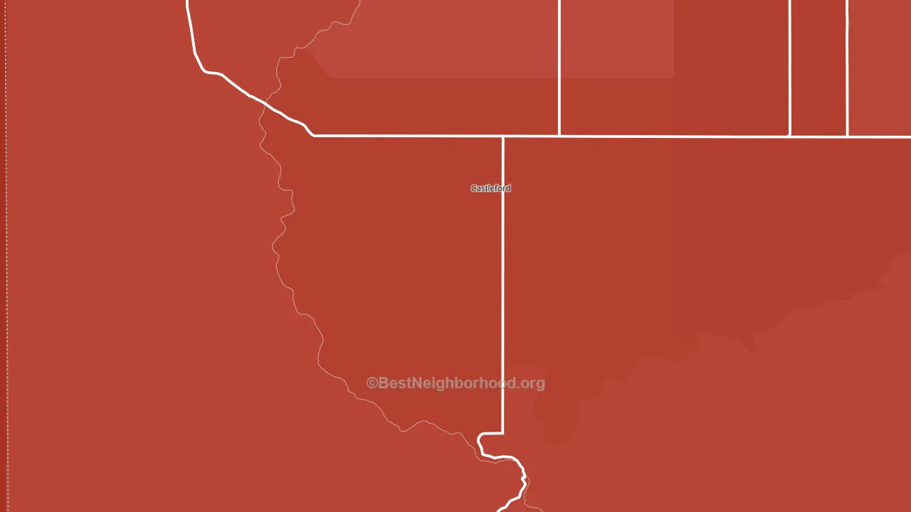 83321, ID block-group political-lean map